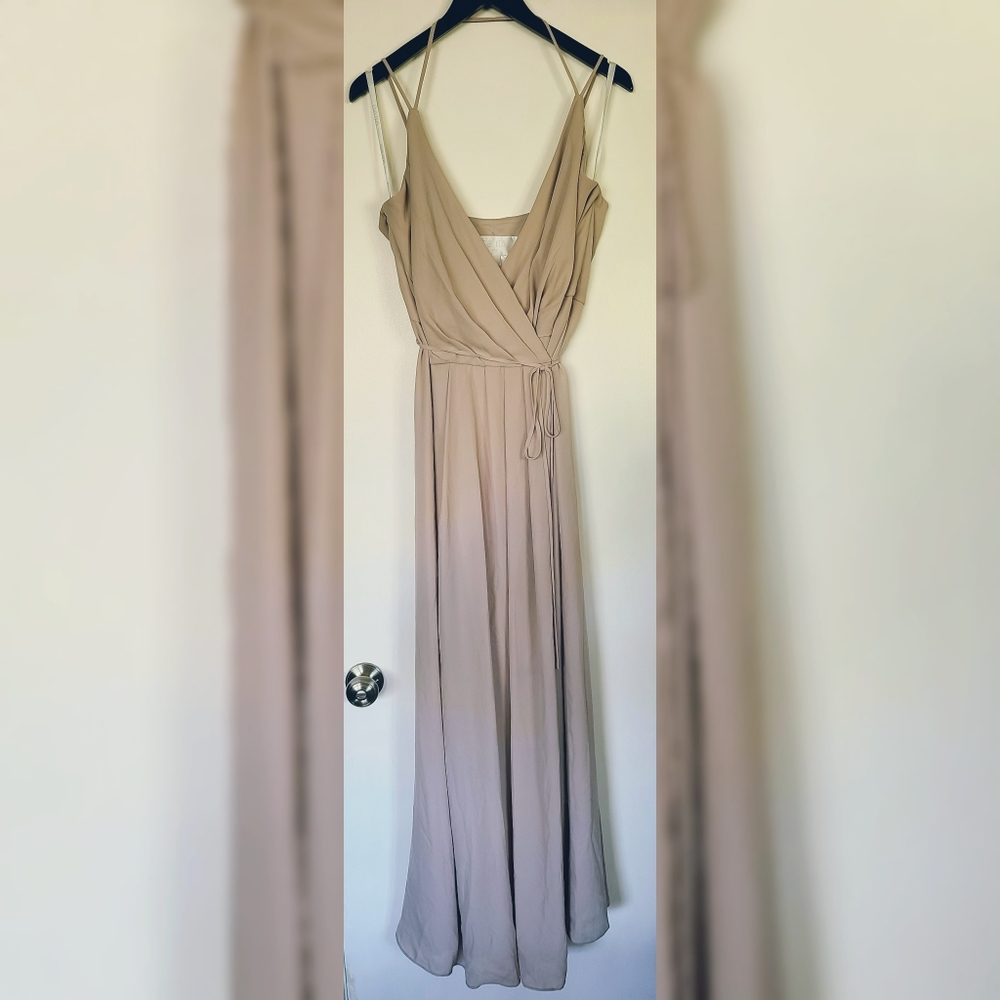 David's Bridal Wrap Dress